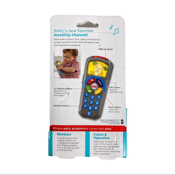 NIB Fisher Price Laugh & Learn Puppy’s Remote - Picture 13 of 15